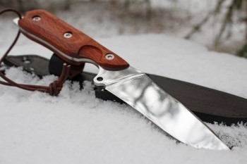 Нож "Санкар" Сталь Bohler N690. Рукоять Лайсвуд.